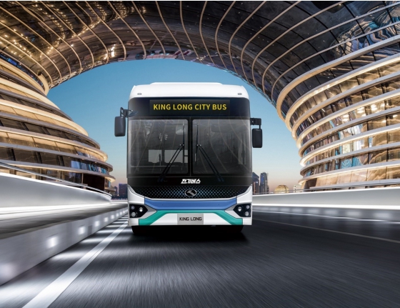 voyage vert pour A better life king long XMQ6110BWEV bus urbain entièrement électrique
