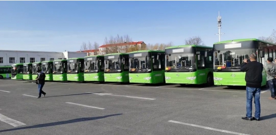 20 unités de bus urbains électriques King Long XMQ6106 commencent à fonctionner à Daqing
