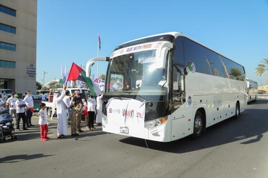King Long Bus a rejoint les célébrations de la fête nationale des Émirats Arabes Unis
