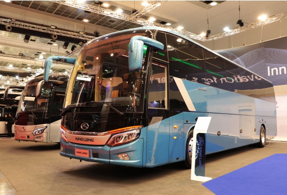 L'autocar haut de gamme longweiⅡ de king long scintille sur la scène mondiale
