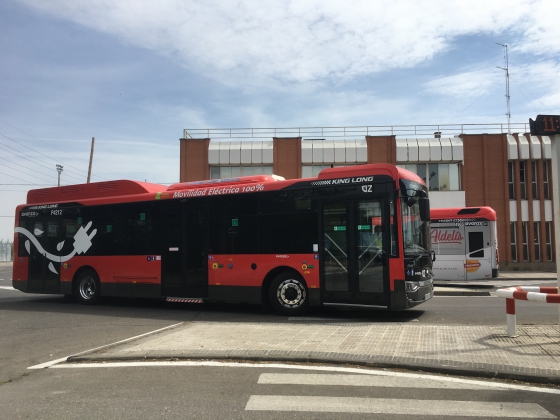 Le bus urbain entièrement électrique de King Long arrive sur le marché espagnol

