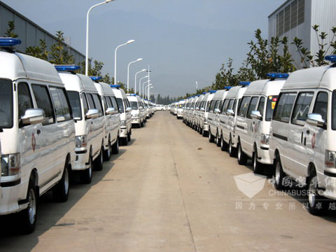 Kinglong Bus remporte de grosses commandes de 291 bus légers du Sichuan et du Gansu