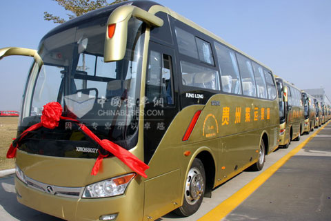 Les bus Kinglong se rendent dans la province du Guizhou