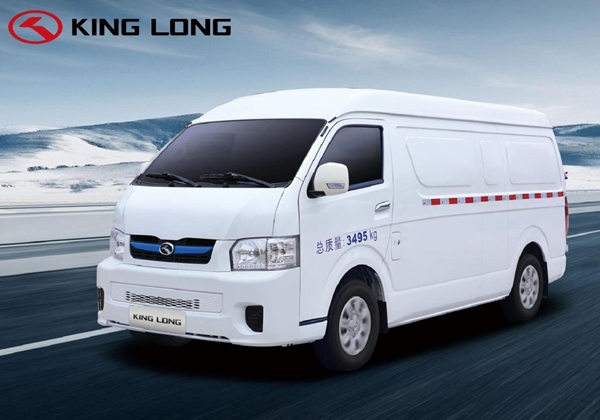 UN PARTENAIRE SOLIDE, UN VÉHICULE COMPLET Pure Electric Logistics Van King Long Longyao 8S est désormais officiel !