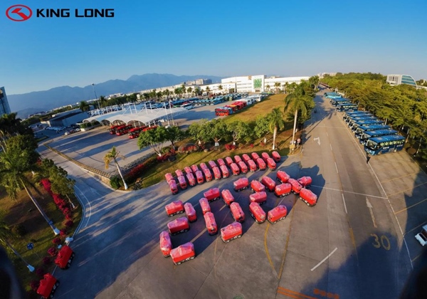 La livraison du véhicule logistique autonome King Long DIDO au Jiangsu
        